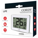 LIFE CORDY Ψηφιακό θερμόμετρο εσωτερικής και εξωτερικής θερμοκρασίας