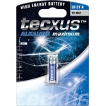 Tecxus LR 27A 23215 - Αλκαλική μπαταρία 12V σε blister 1 μπαταρίας