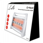 LIFE Q-HEAT Ηλεκτρική θερμάστρα χαλαζία 1200W