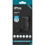 iPro RH219s Στερεοφωνικό Ακουστικό Bluetooth Retractable με Δόνηση Μαύρο 
