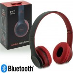 P47 Ασύρματα ακουστικά bluetooth – Headphones Red
