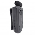 Noozy Roller BH67 Bluetooth Hands Free Bluetooth V.5.0 με Δόνηση Multi Pairing Γκρι 