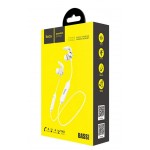 Hoco ES22 Flaunt Sportive Earphones Wireless Hands Free Ασημί