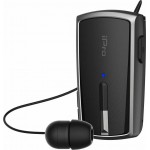iPro RH120 Retractable Ακουστικό Bluetooth Μαύρο-Γκρι 