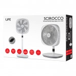 LIFE SCIROCCO Premium ECO DC Ανεμιστήρας 2 σε 1, 20W